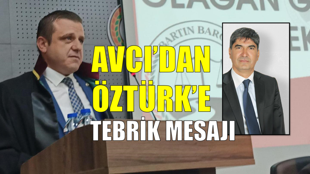 BARFED Başkanı Sabri Avcı’dan Nail Öztürk’e Tebrik Mesajı