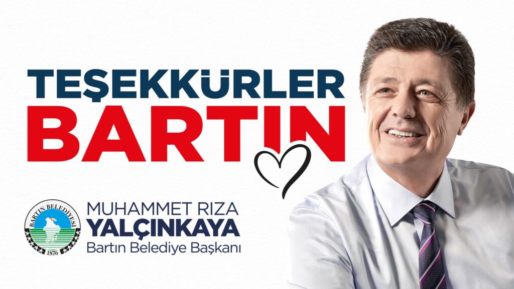 Yalçınkaya’dan Teşekkür!