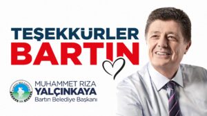 Yalçınkaya’dan Teşekkür!